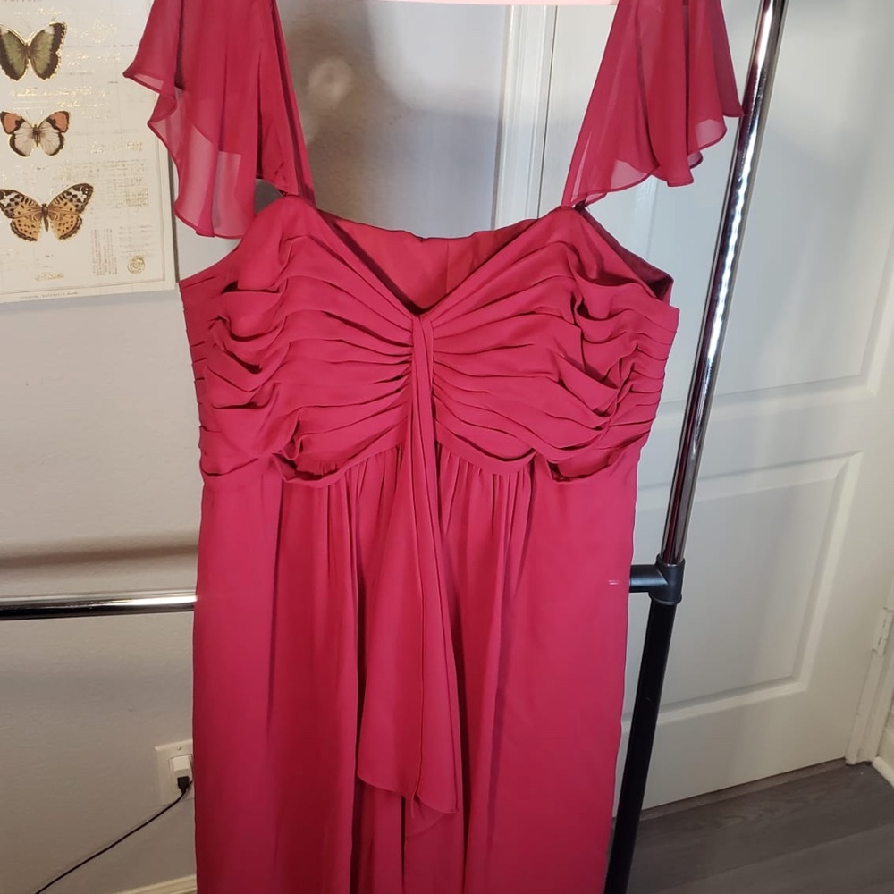 Red dress